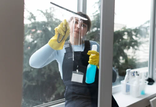 Nettoyage de vitres intérieures et extérieures à Giez